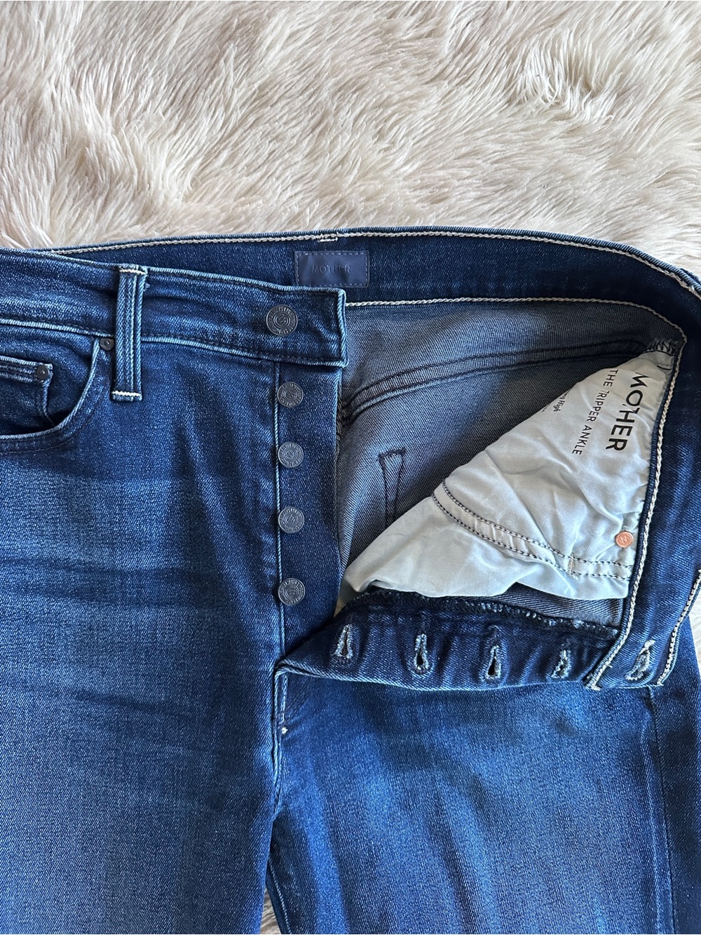 MOTHER Denim The Tripper Ankle Jeans in Homecoming High Size 29 - Picture 11 of 16